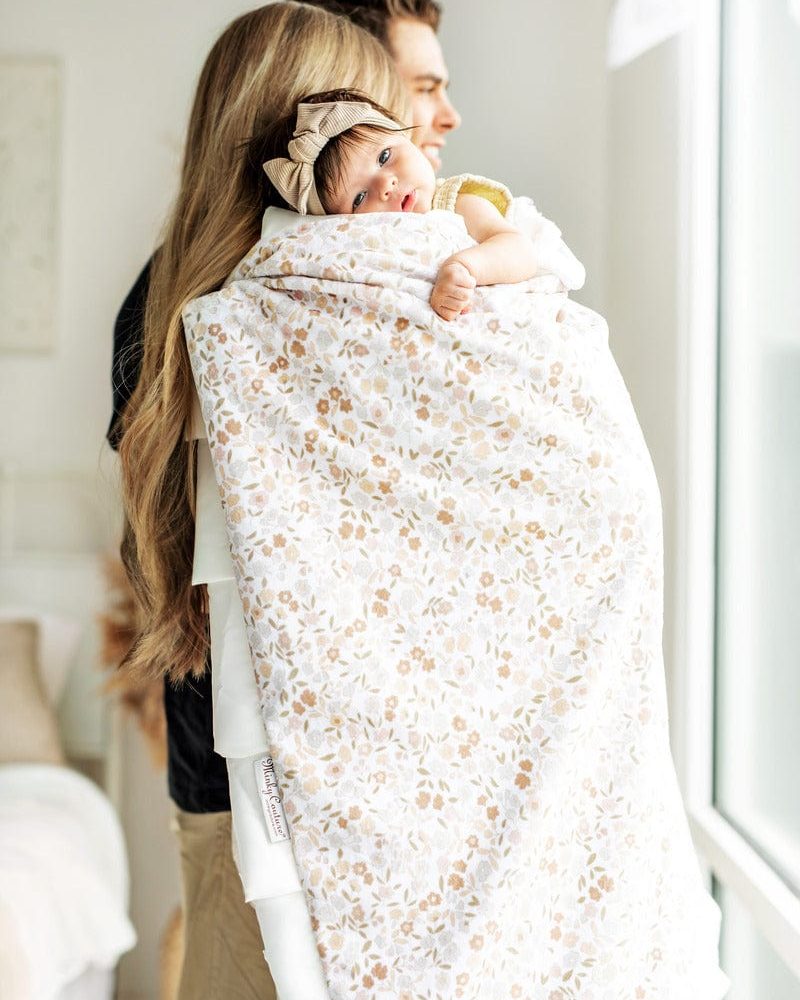 Dainty Floral Blanket
