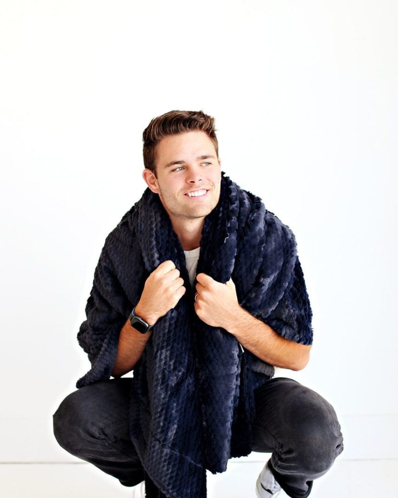 Feathers Night Sky Blanket