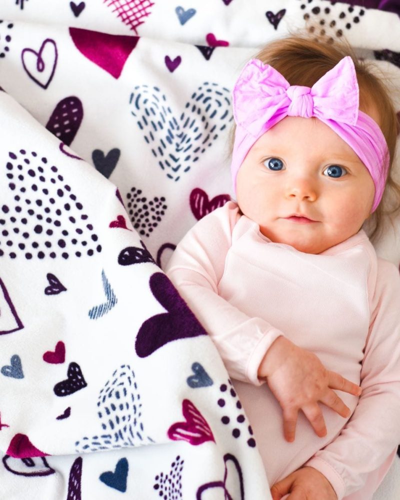 Love Notes - Plum Blanket