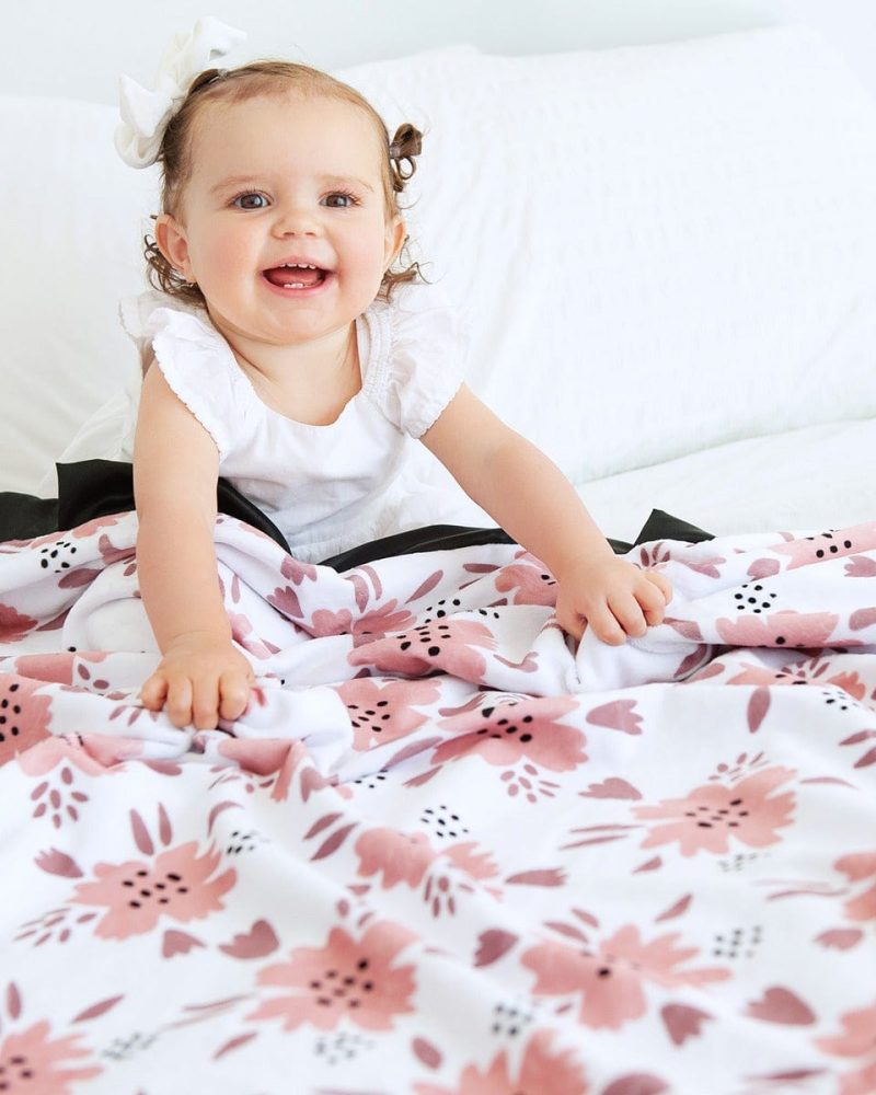 Apricot Blossom Blanket